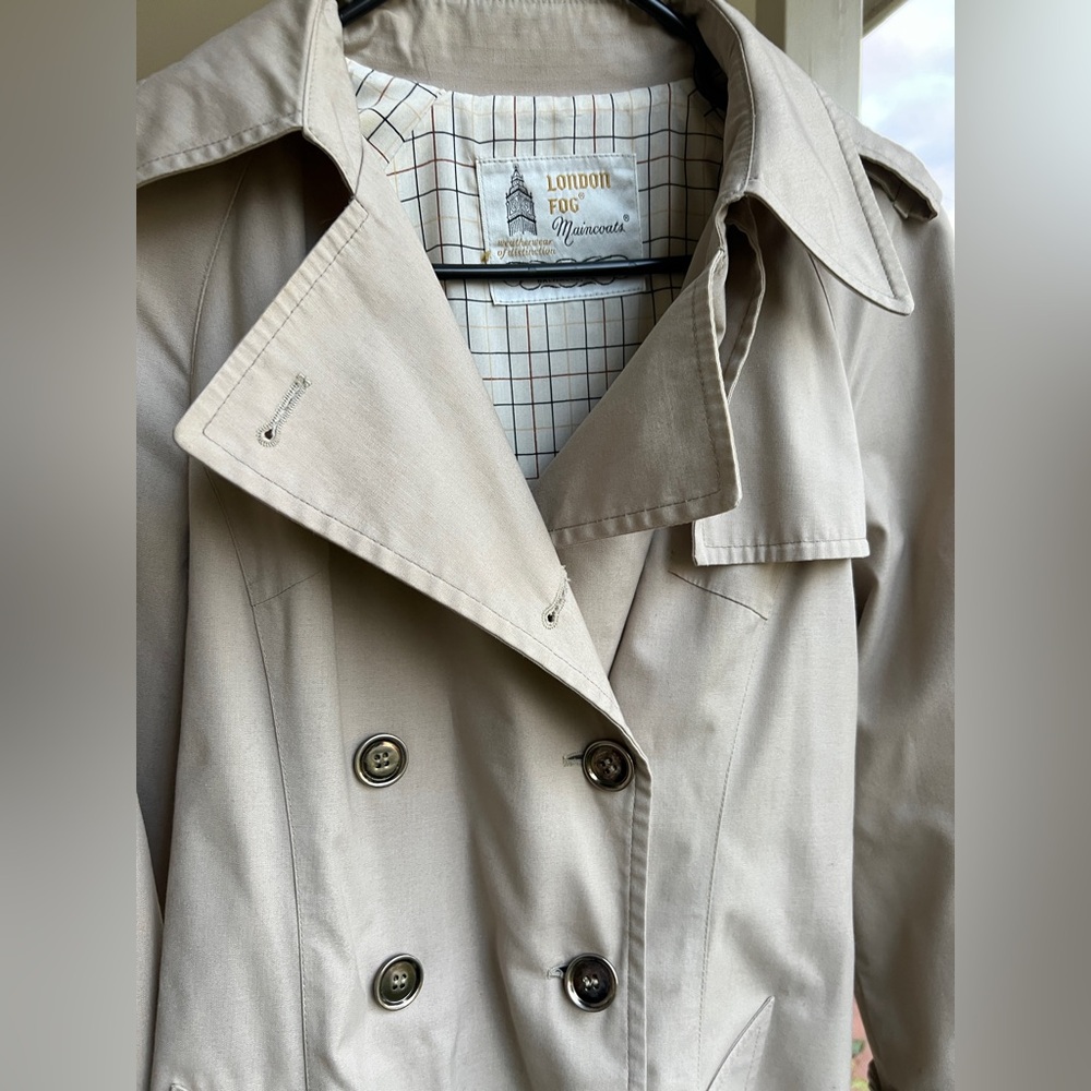 London Fog Trench Coat - Picture 6 of 13